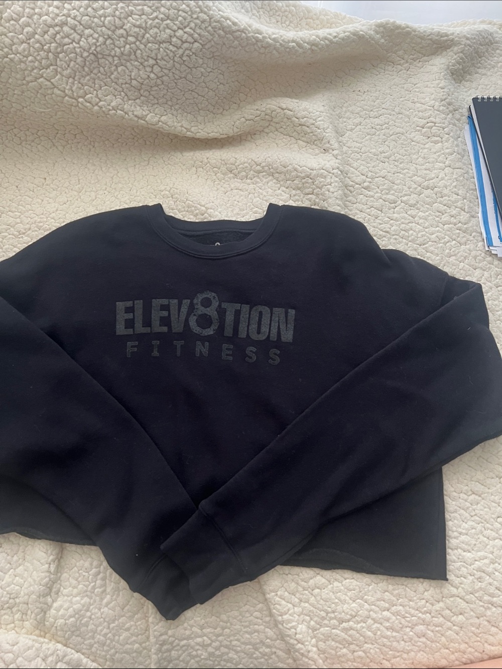 LONG SLEEVE CROP TEE - LADIES
